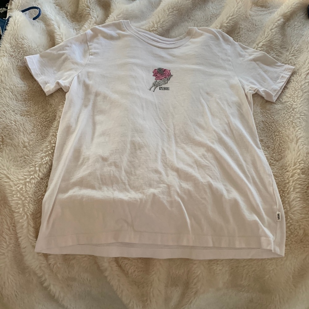 Vans skeleton shirt